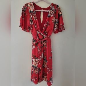 Como Vintage Size M Floral Dress